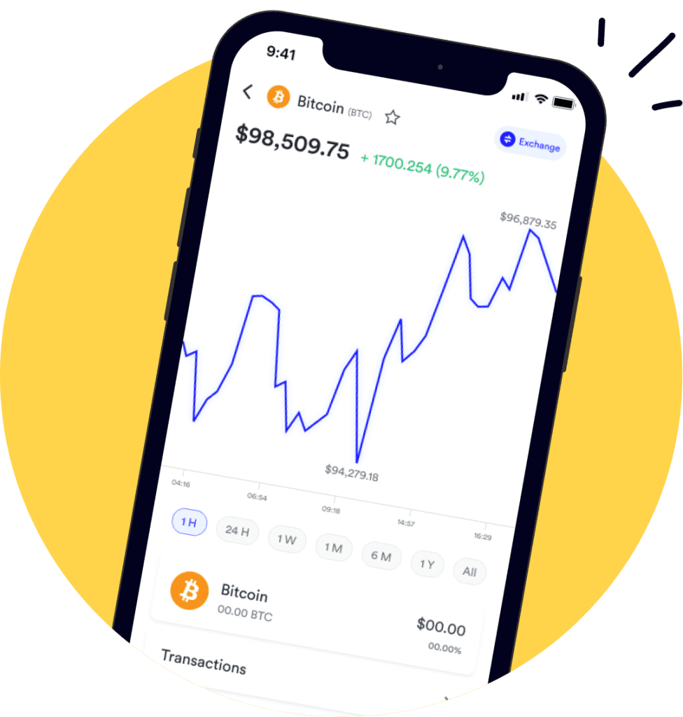 Crypto App Interface